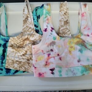 Jenni Intimates Colorful Sports Bras Set